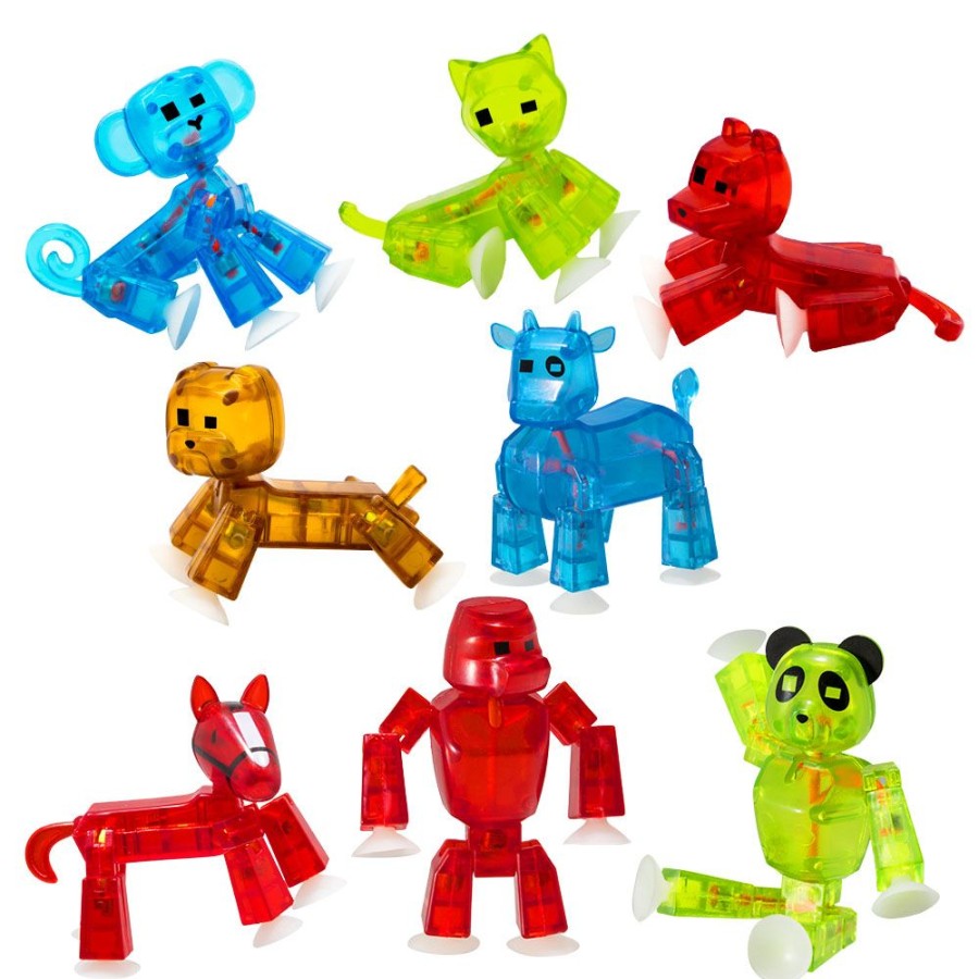 Animation Toys Zing.Store | Stikbot Pets Mega Value Pack D - 8 Pets