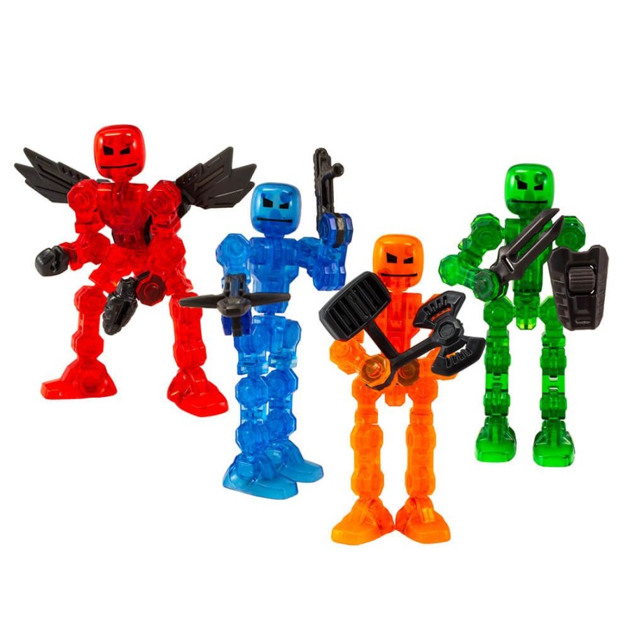 Animation Toys Klikbot | Klikbot - Series 1 Hero - Includes Axil, Helix, Cosmo And Cannon