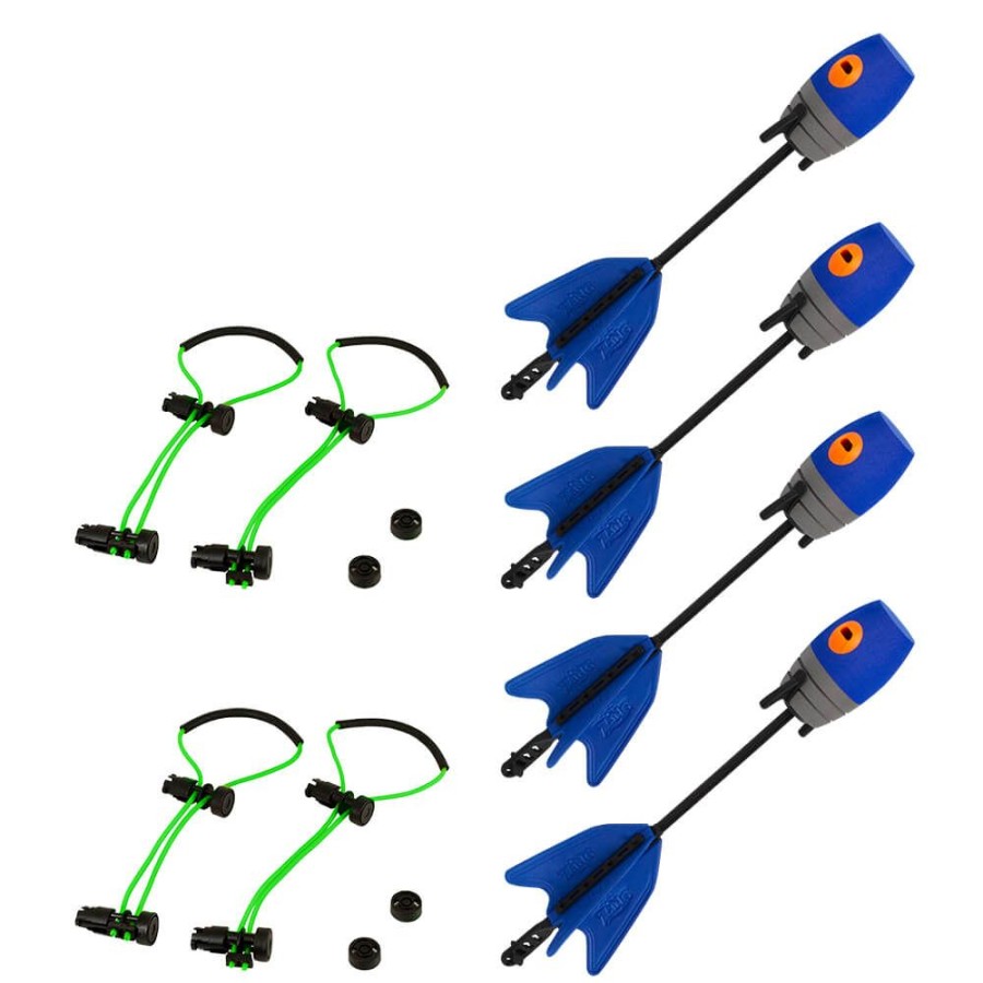 Accessories & Refills HyperStrike | Hyperstrike Bow - 2 Pairs Of Bungee And 4 Arrows