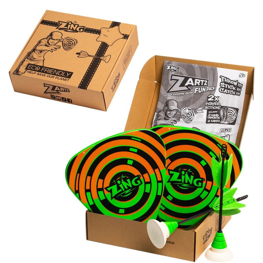 Boomerangs/Throwing Toys Zing | Zartz Urban Throwing Dart Fun Pack