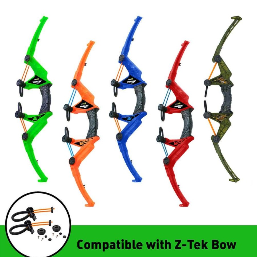 Accessories & Refills Air Storm | Z-Tek Bow - 2 Pairs Of Bungee And 4 Arrows