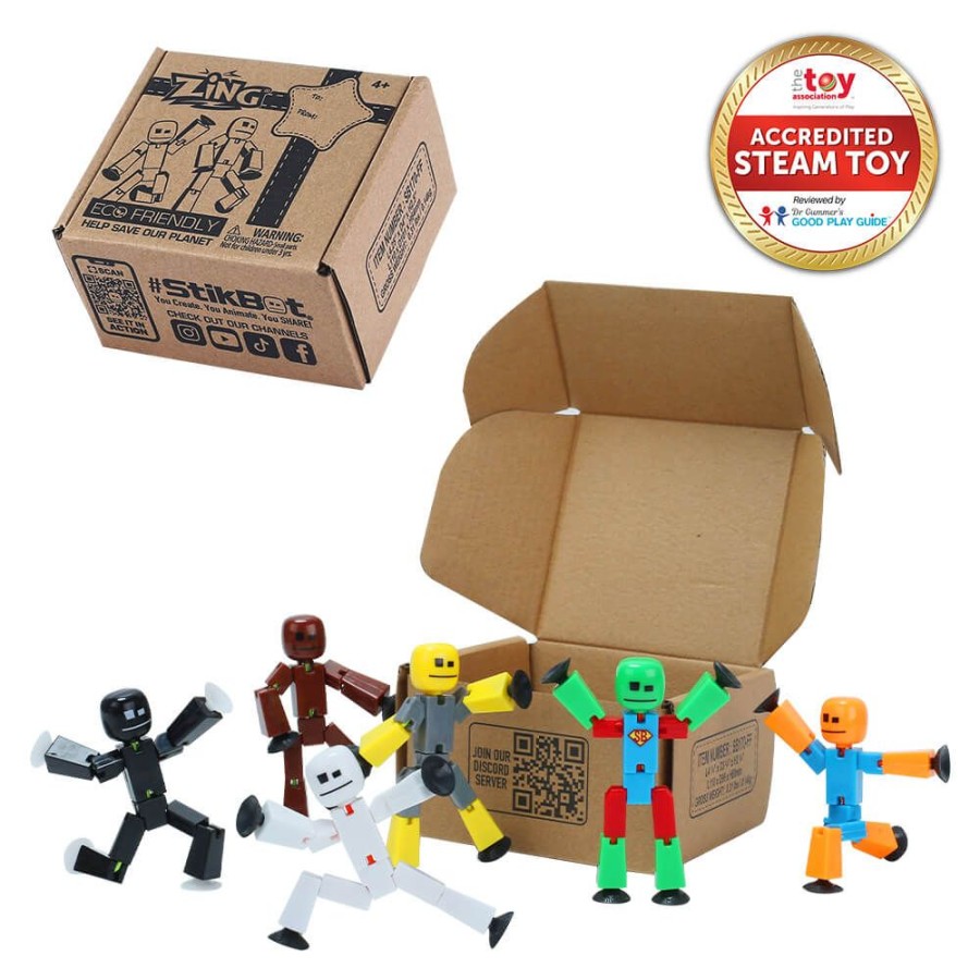 Animation Toys Stikbot | Stikbot - Special 6 Pack Bundle