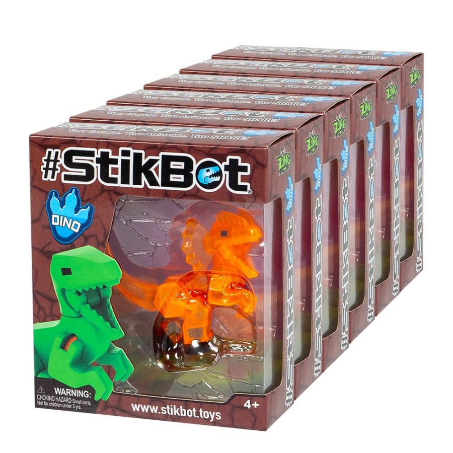 Animation Toys Stikbot | Stikbot Dinos Mega Value Pack A - 8 Dinos