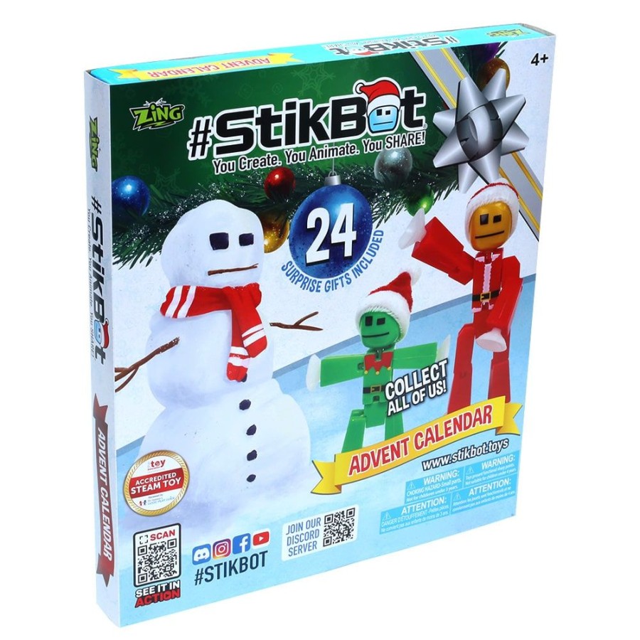 Animation Toys Stikbot | Stikbot Advent Calendar (2023 Christmas)