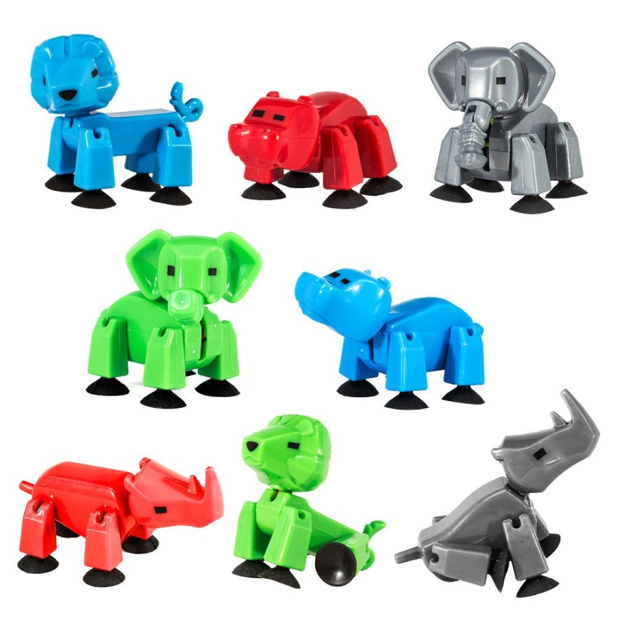 Animation Toys Stikbot | Stikbot Safari Pets Mega Value Pack A - 8 Safari Pets