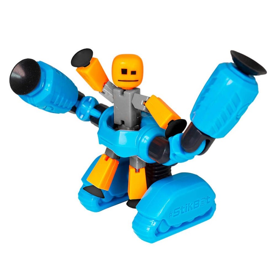 Animation Toys Stikbot | Stikbot Megabot - Avalanche, Knockout And Turbo Cycle