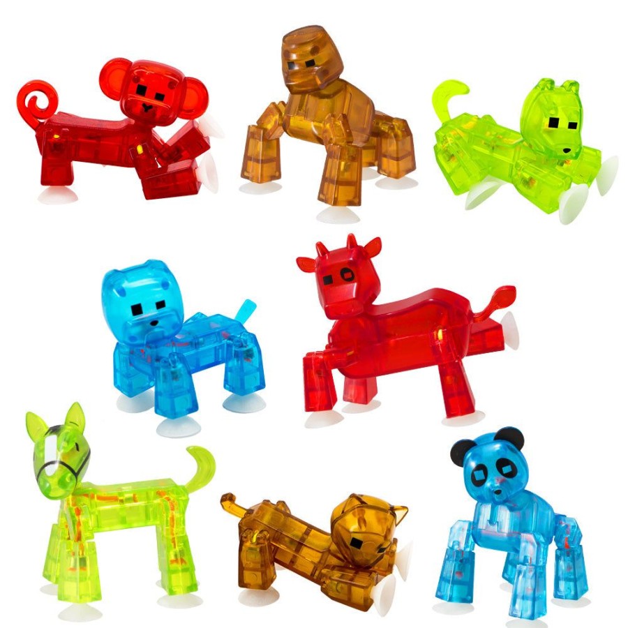 Animation Toys Zing.Store | Stikbot Pets Mega Value Pack C - 8 Pets