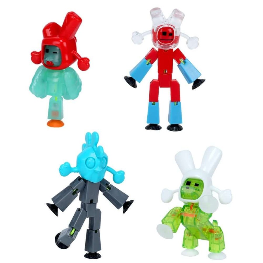 Animation Toys Stikbot | Stikbot 4 Pack Easter Egg Blind Pack - Series 2