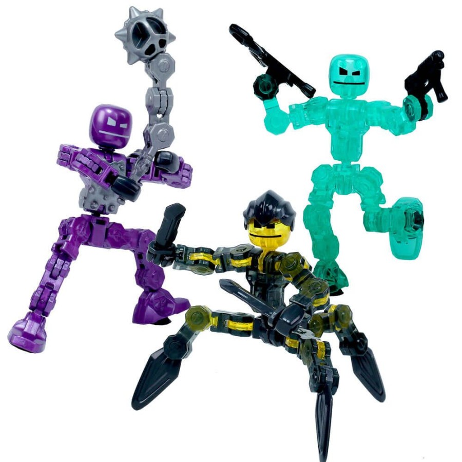 Animation Toys Klikbot | Klikbot - Special Galaxy 3 Pack, Includes Ice, Maze And Scorpion