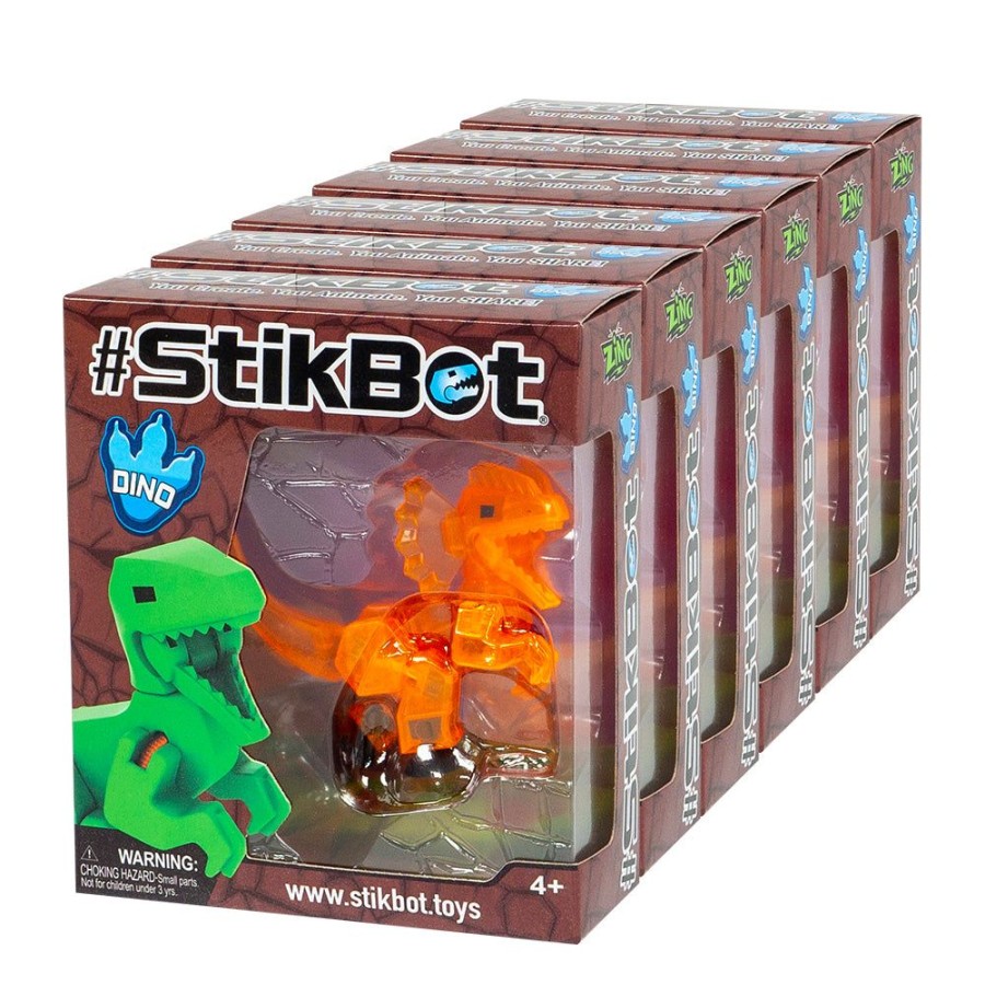 Animation Toys Stikbot | Stikbot Dinos Mega Value Pack B - 8 Dinos