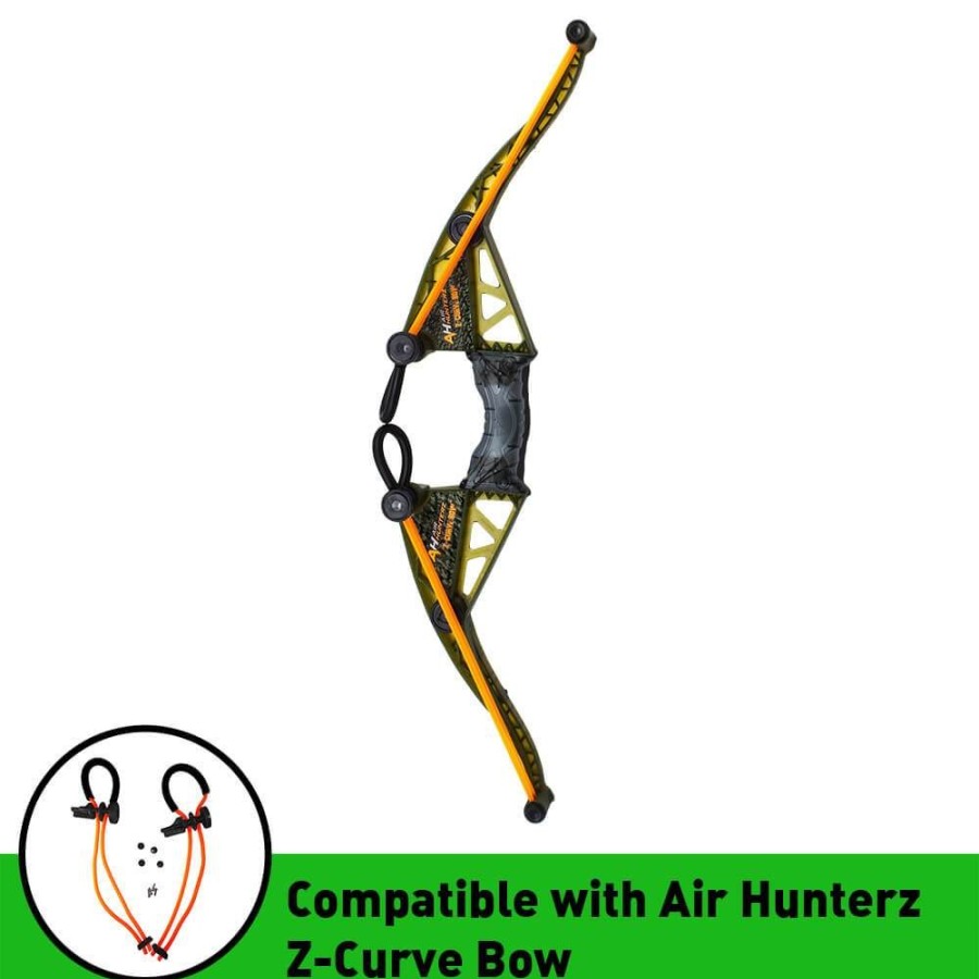 Accessories & Refills Air Hunterz | Air Hunterz Z-Curve Bow - Bungee Replacement And Arrow Sets