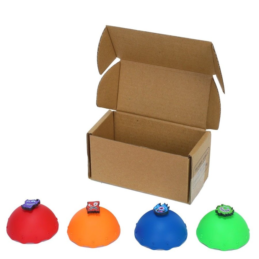 Active Toys Zing | Zeebeez Bouncing Bowl - 4 Pack (Styles May Vary)