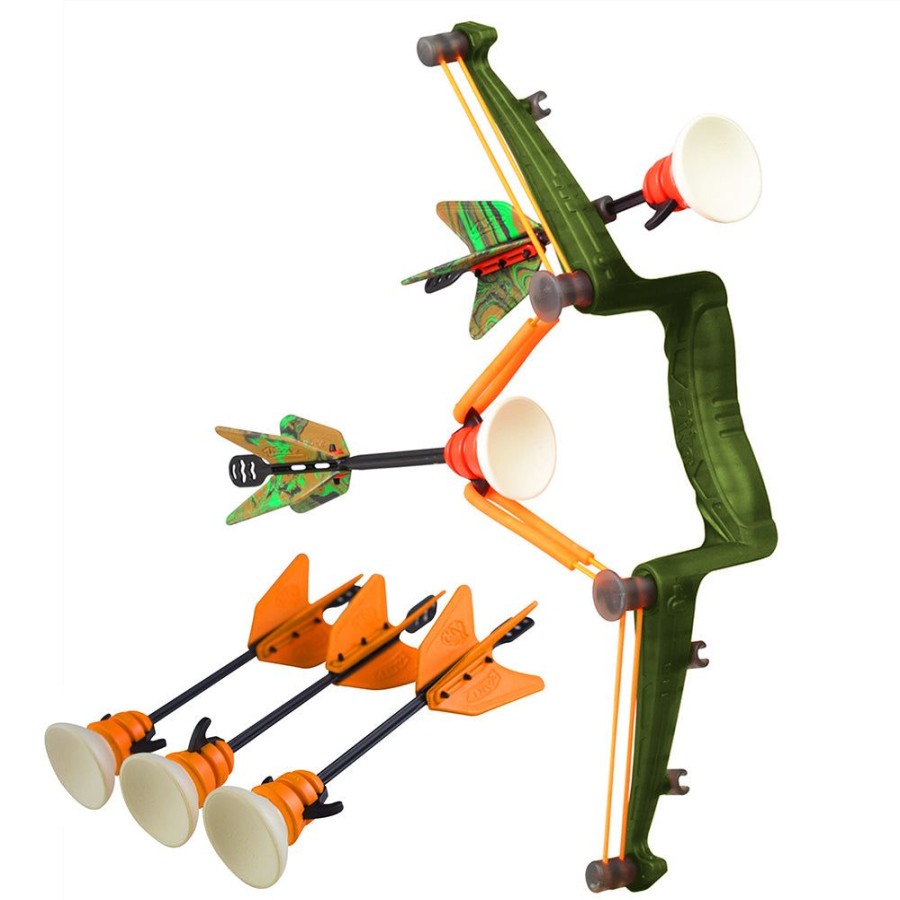 Bows & Arrows Air Hunterz | Air Hunterz Zano Bow With 3X Mini Suction Cup Arrows Bundle