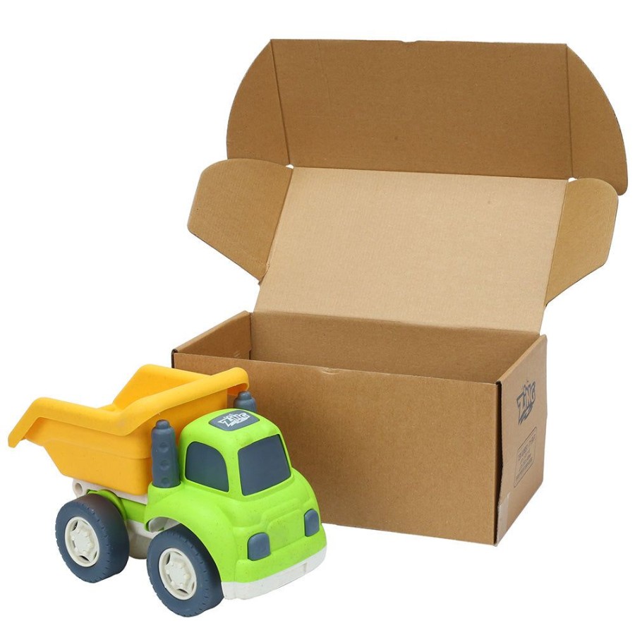 Preschool Toys Zing.Store | Plantastic City Vehicles Single Pack (Large Size) - Dump Truck