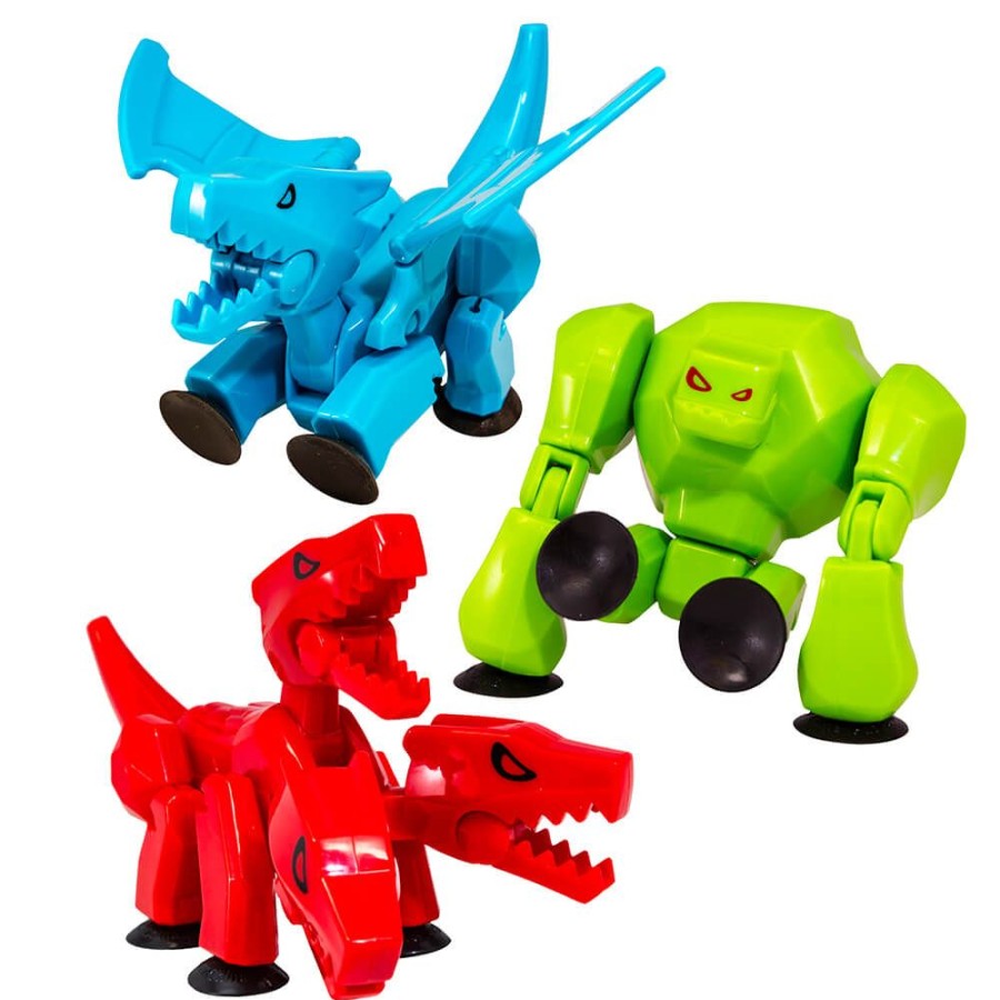 Animation Toys Stikbot | Stikbot Mega Monsters 3 Pack Bundle - Cerberus, Gigantus And Scorch