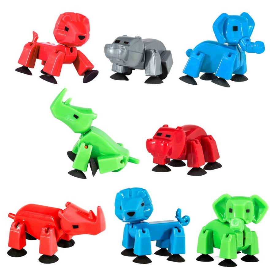 Animation Toys Stikbot | Stikbot Safari Pets Mega Value Pack B - 8 Safari Pets